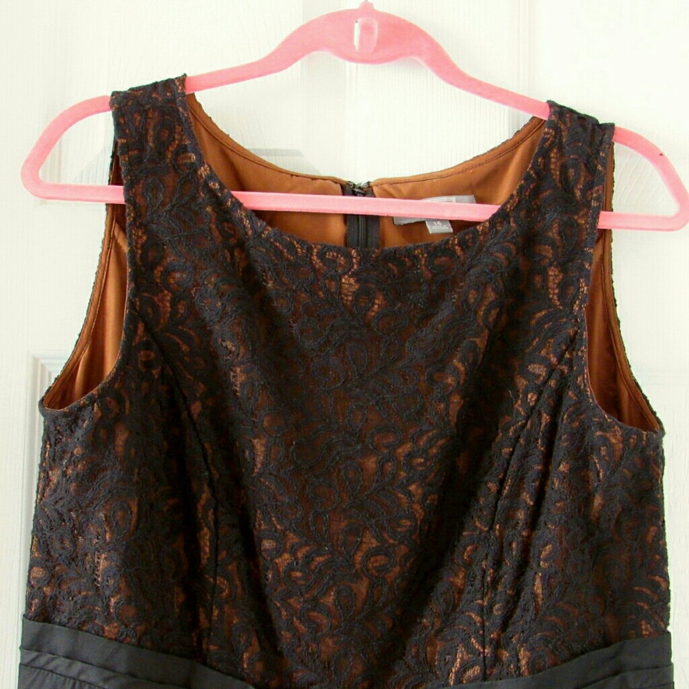 Merona Lace Empire Cocktail Dress Size 14